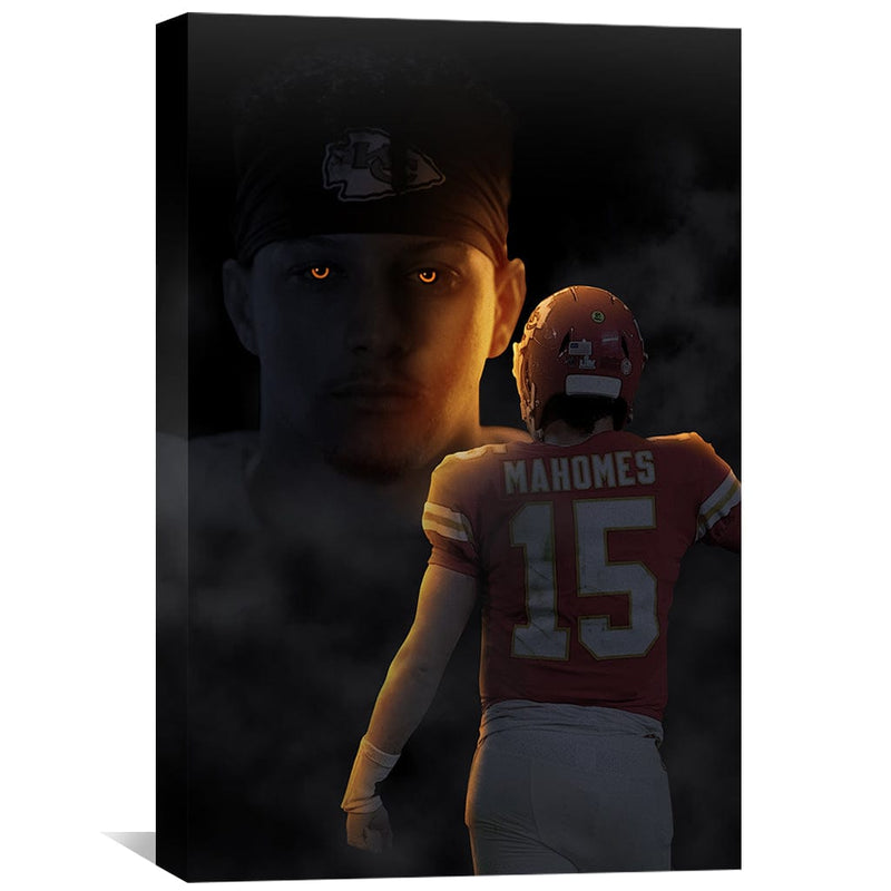 Mahomes Hunting Canvas