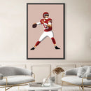 Mahomes Simple Canvas