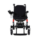 Maidesite 17.5-Inch 500W Wide Seat Lightweight Electric Folding Wheelchair (SAK33689)