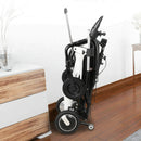 Maidesite 17.5-Inch 500W Wide Seat Lightweight Electric Folding Wheelchair (SAK33689)