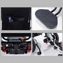 Maidesite 17.5-Inch 500W Wide Seat Lightweight Electric Folding Wheelchair (SAK33689)