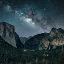 Stargazing At Yosemite Wall Art