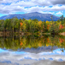 Mount Katahdin Lake Landscape Wall Art