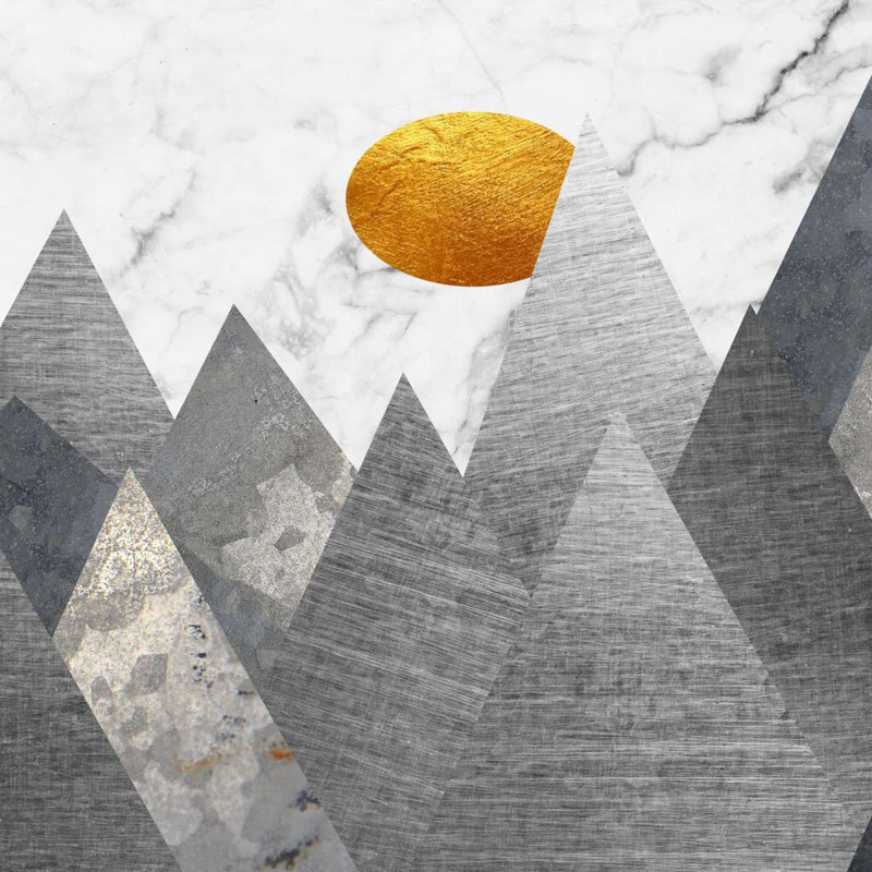 Geometric Himalayan Mountains Wall Art