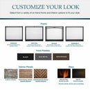 Majestic Meridian 42-Inch Platinum Natural Gas Fireplace [MER42PN] (SAK51823)