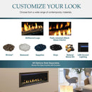 Majestic Jade 42-Inch Direct Vent Fireplace [JADE42IL/IN-B] (SAK15926)