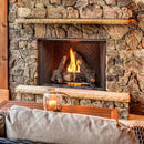 Majestic Courtyard 55K BTU 42-Inch Traditional Outdoor Gas Fireplace With Stacked Concrete Refractory [ODCOUG-42TS] (SAK75312)