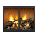 Majestic Biltmore 42-Inch Herringbone Pattern Open Wood Burning Fireplace [SB80HB] (SAK62149)