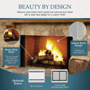 Majestic Biltmore Radiant 36-Inch Open Wood Burning Fireplace [SB60] (SAK13487)