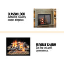 Majestic Biltmore Radiant 42-Inch Open Wood Burning Fireplace [SB80] (SAK82415)