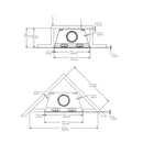 Majestic Castlewood 42-Inch Outdoor Wood Burning Fireplace [ODCASTLEWD-42-B] (SAK32468)