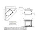 Majestic Courtyard 55K BTU 42-Inch Traditional Outdoor Natural Gas Fireplace (No Refractory) [ODCOUG-42NR] (SAK45318)
