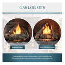 Majestic Courtyard 55K BTU 36-Inch Traditional Outdoor Natural Gas Fireplace (No Refractory) [ODCOUG-36NR] (SAK74218)