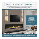 Majestic Echelon II 48-Inch See-Through Direct Vent Fireplace [ECHEL48STIN-C] (SAK69284)