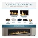 Majestic Echelon II 60-Inch Linear Direct Vent Fireplace [ECHEL60IN-C] (SAK57214)