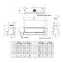 Majestic Echelon II 60-Inch Linear Direct Vent Fireplace [ECHEL60IN-C] (SAK57214)