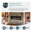 Majestic Echelon II 60-Inch Linear Direct Vent Fireplace [ECHEL60IN-C] (SAK57214)
