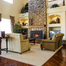 Majestic Meridian 36-Inch Platinum Natural Gas Fireplace [MER36PN] (SAK43751)