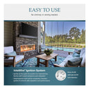 Majestic Lanai 60-Inch Single Sided Linear Outdoor Gas Fireplace [ODLANAIG-60] (SAK94821)