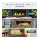 Majestic Lanai 48-Inch Single Sided Linear Outdoor Gas Fireplace [ODLANAIG-48] (SAK95127)
