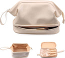 Travel Toiletry and Makeup Bag – Compact Organizer for Women