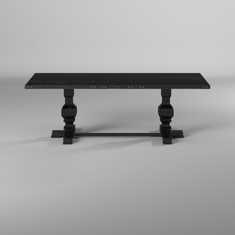 Manchester Dining Table, Vintage Black