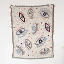 Mandala black geo tassel picnic mat and sofa cover living room blanket