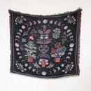Mandala black geo tassel picnic mat and sofa cover living room blanket