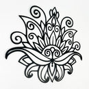 Mandala Lotus Metal Wall Art