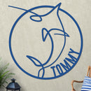Marlin Name Sign