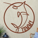 Marlin Name Sign