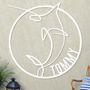 Marlin Name Sign