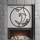 Marlin Name Sign