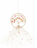 Mapua Colorful Beaded Macrame Wall Hanging Decor - Clearance