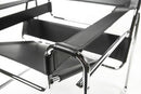 Marcel Breuer Wassily Chair - Black Leather