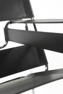 Marcel Breuer Wassily Chair - Black Leather