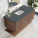 James Martin Marcello 48" Floating Single Bathroom Vanity, Chestnut