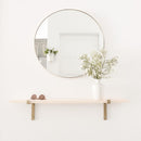 Brass Shelf Bracket for Wall Shelves