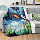 Mario Van Gogh Blanket