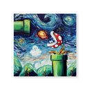 Mario Van Gogh Canvas