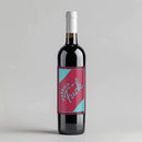 Married AF Retro Wine Label