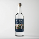 Married and Shit Usher Liquor Label