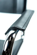 Mart Stam Cantilever Armchair - Black Leather