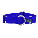 5/8″ and 1″ Royal Blue Nylon Martingale Dog Collar