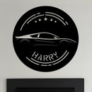 Maserati Name Sign