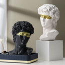 Masked David Figurine