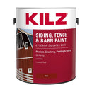 Kilz Barn Red Oil/Water-Based Siding, Fence and Barn Paint Exterior 1 gal