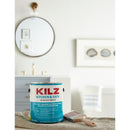 KILZ Kitchen & Bath White Flat Water-Based Mold Killing Primer 1 gal