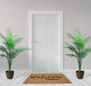 Welcome Non-Slip Rubber Back 28'' x 18'' Indoor and Outdoor Doormat