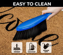 Natural Coir Doormat with Non-Slip Backing - 28 x 18 - Outdoor / Indoor - Natural